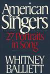 American Singers - 27 Portraits in Song American Singers - 27 Portraits in Song